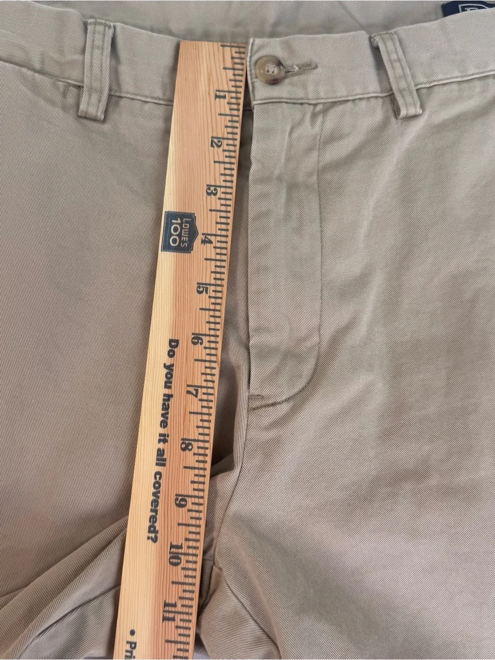 POLO RALPH LAUREN Men’s Cotton Chinos, Classic Fit, Casual, Khaki/Beige, 34W 9I - Picture 11 of 13